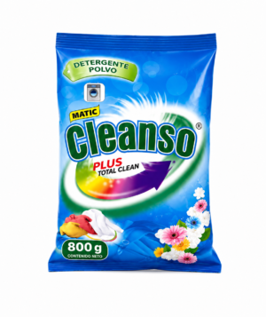 DETERGENTE CLEANSO POLVO 800GRS
