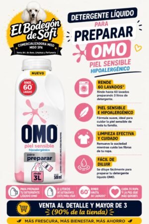 Omo Diluir 500ml - Hipoalergenico